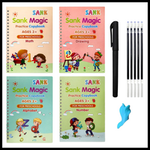 Carica l&#39;immagine nel visualizzatore di Gallery, Quaderni di Pratica con Solchi Scrivibili e Cancellabili - Ozerty
