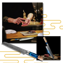 Carica l&#39;immagine nel visualizzatore di Gallery, Coltelli giapponesi della serie Mare Giallo - Ozerty
