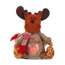 Carica l&#39;immagine nel visualizzatore di Gallery, Borsa Regalo Natalizia Riutilizzabile con Chiusura a Zip -Alce - Ozerty
