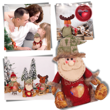 Carica l&#39;immagine nel visualizzatore di Gallery, Borsa Regalo Natalizia Riutilizzabile con Chiusura a Zip - Ozerty
